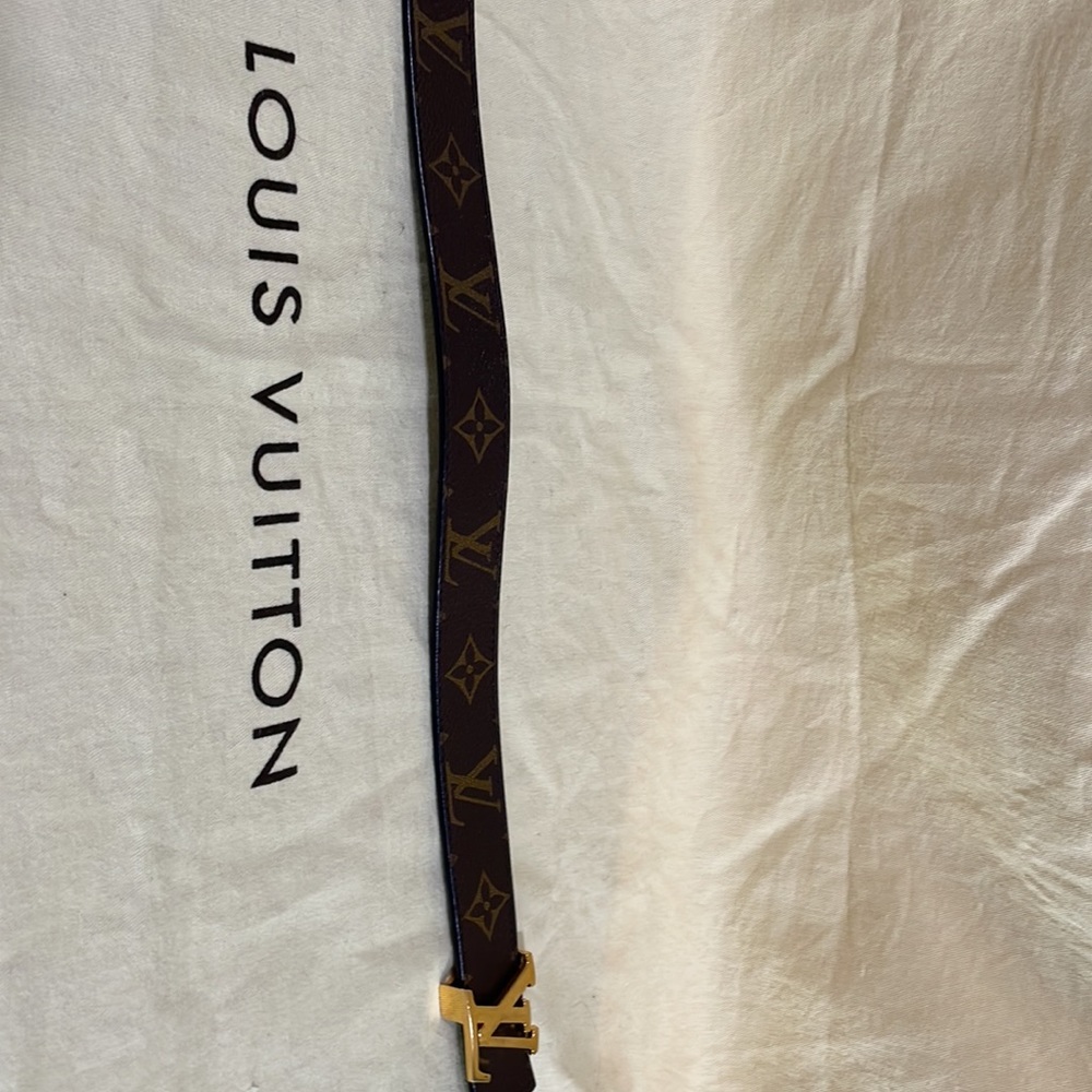 Sold  / Louis Vuitton Monogram reversible belt 80/32 - Picture 12 of 16